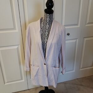 Old Navy Pink Lightweight Blazer